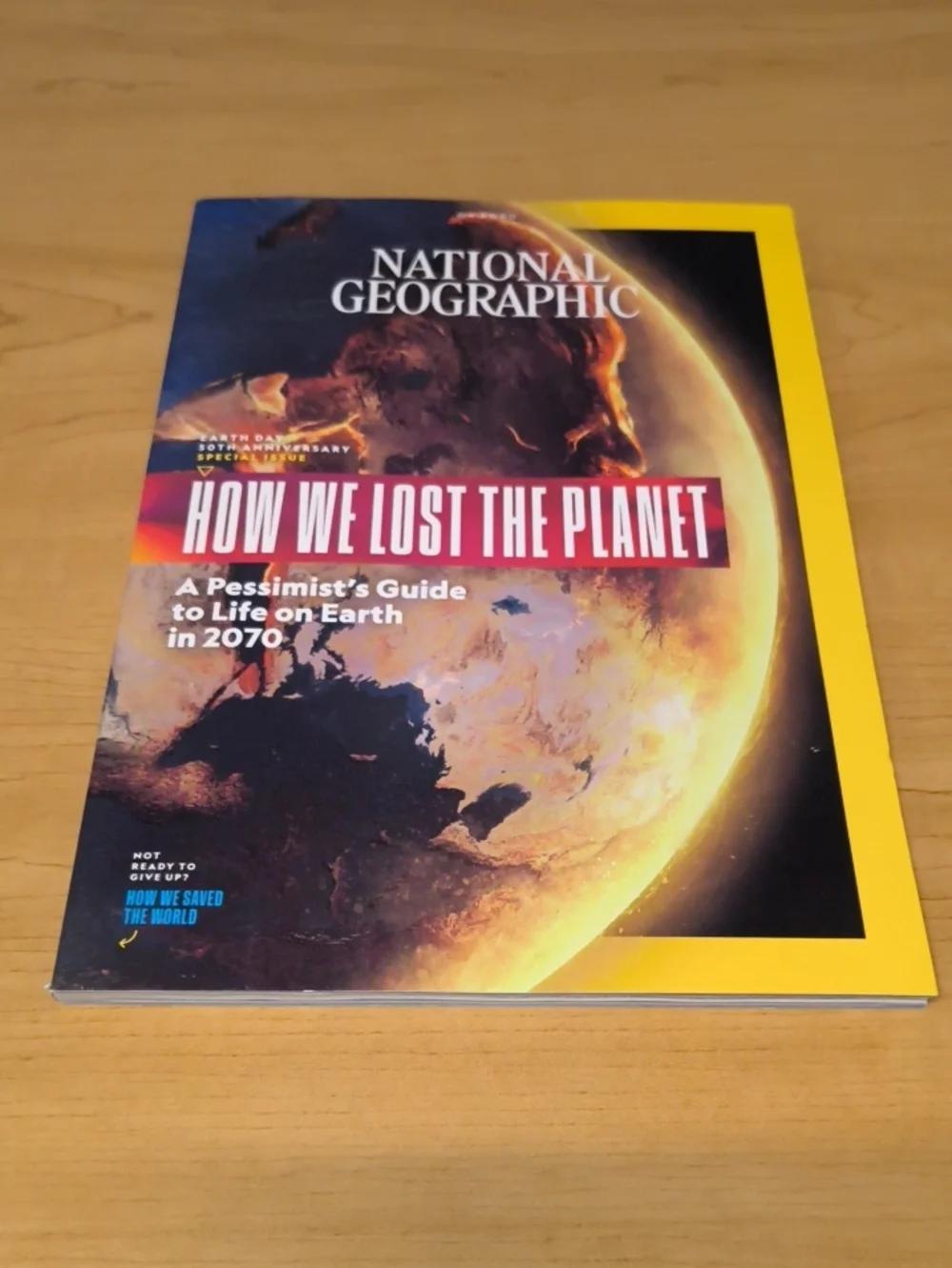 National Geographic Earth Day 50th Anniversary Special Issue 4.2020